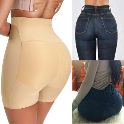 Womens seamless safety pants high waisted and hip shaped underwear slim fitting shorts shapewear tops