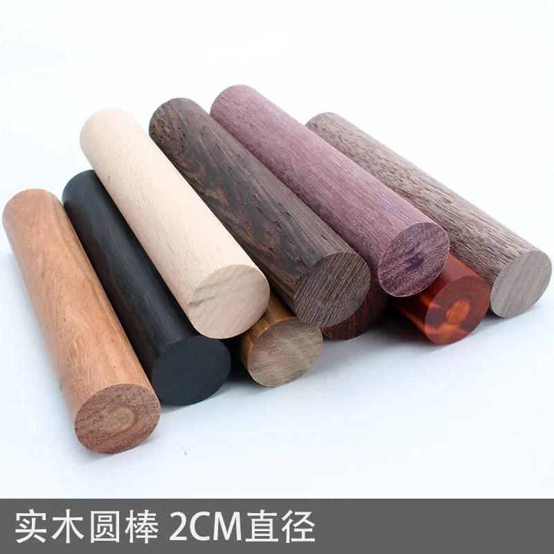 Description Picture 4 of item100*20mm Wood Dowel Pins wood lumber turning blanks pen making round stick Customized size Woodworking DIY Pieces