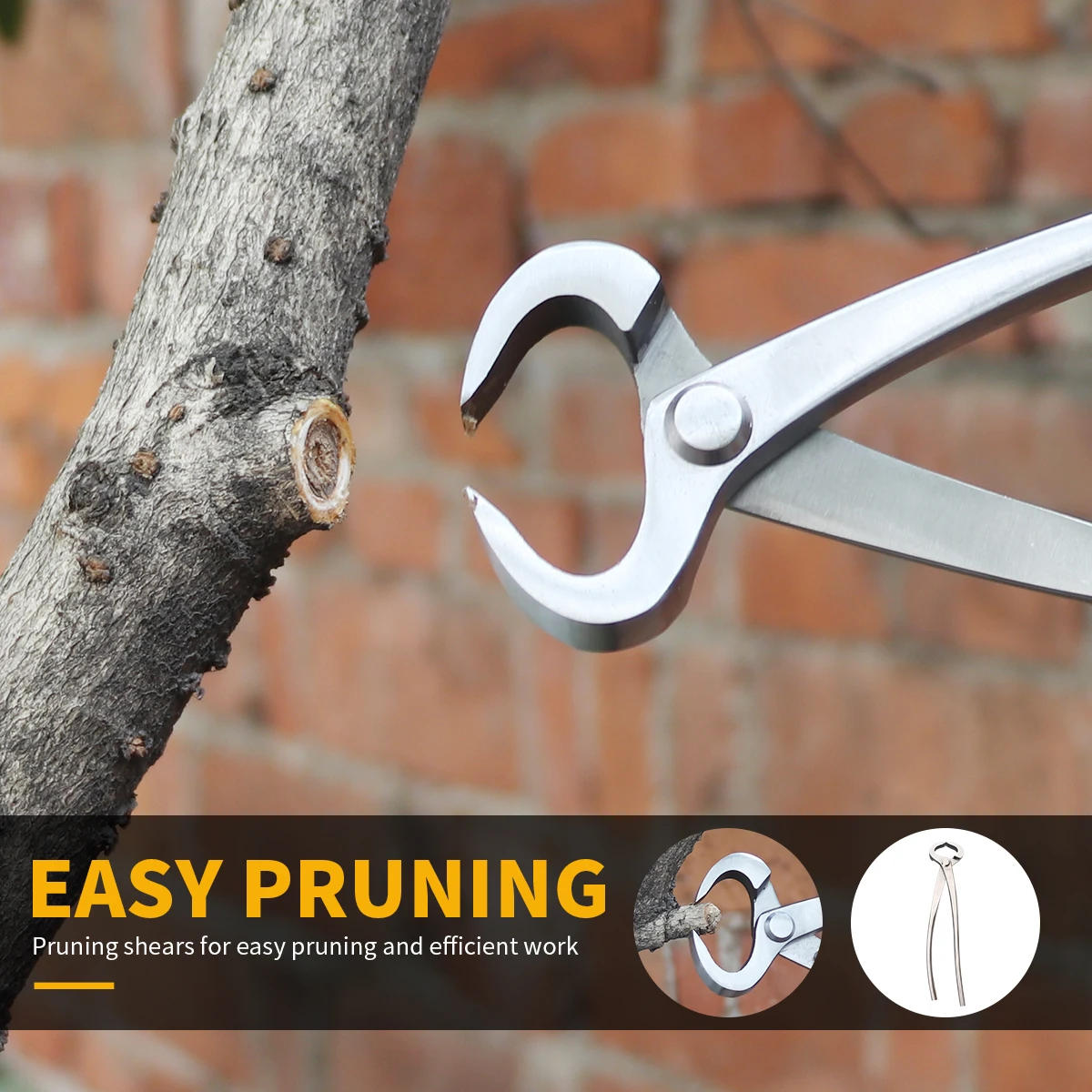 Description Picture 5 of itemOnnfang Bonsai Pruning Tool Professional Garden Cutter Stainless Steel Tools Gardening Scissors Garden Tool