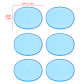 Blue 6pcs