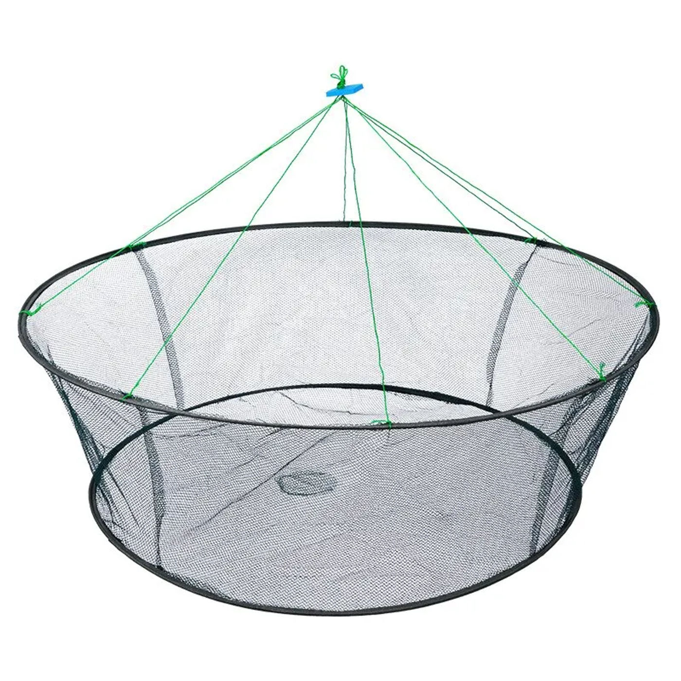 Description Picture 2 of item80CM Loose Mouth Folding Drop Fishing Net Shrimp Catcher Tank Casting Network Fish Eels Trap Cage Prawn Bait Crab Netting