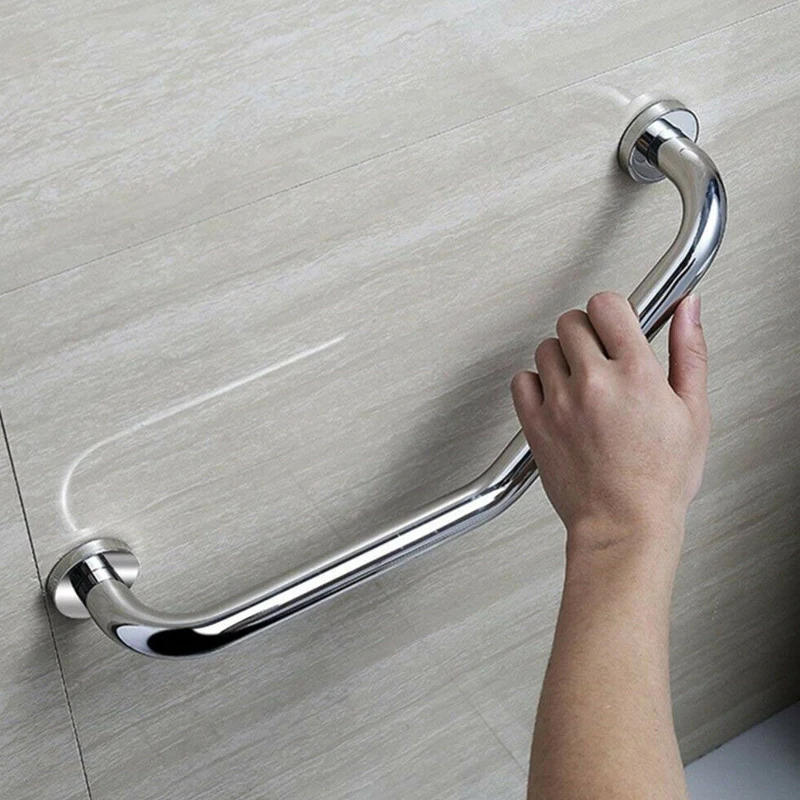 Description Picture 4 of itemStainless Steel Toilet Bathroom Safety Grab Bar Bathtub Handrails Durable Armrest Handle Bathroom Items