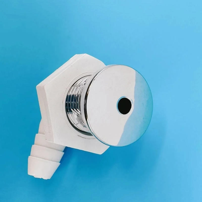 Description Picture 6 of itemΦ8mm Nozzle 25mm Cover Curved Bathtub Bubble Nozzle Chromed Cap PVC Base Hot Tub Air Jet Massage Bathtub Jet Nozzle