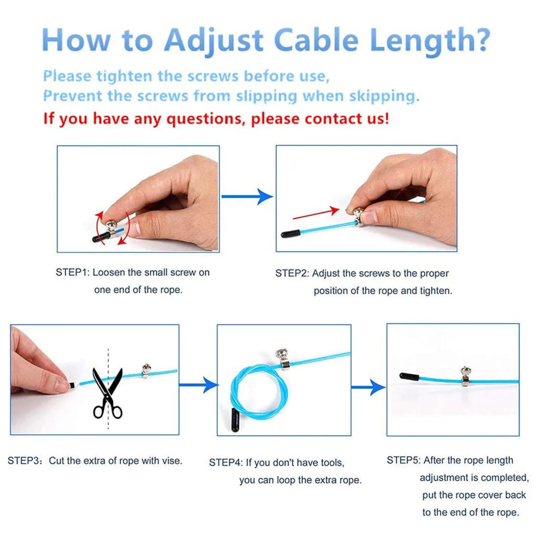 Description Picture 4 of itemSpeed Jump Rope Crossfit Men Women Kids Gym Workout Equipment Steel Wire Bearing Adjustable Fitness Training Tool Multiple Color