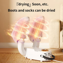 Electric Shoe Dryer Boot Warmer Shoe UV Foot Boot Dryer Eliminate Odor Fast Drying Boot Deodorizer Hat Gloves Socks Dryer EU