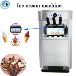 Soft Serve Ice Cream Machine- Mix It In Ice Cream Maker for Frozen Yogurt, Sorbet, Gelato, Drinks 1.5 Quart