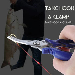 Fishing Plier Scissor Braid Line Lure Cutter Hook Remover Etc 5 Colors Tackle Tool Cutting Fish Use Tongs Multifunction Scissor