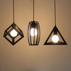 Restaurant Chandelier LED Creative Personality Single-head Restaurant Lamp Industrial Style Modern Simple Aisle Bar Lamp