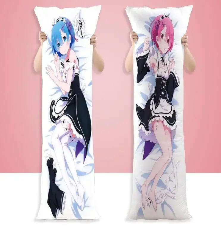 Description Picture 2 of item60x180cm Anime Genshin Impact Ganyu Skin Peach 2WAY Dakimakura Case Two-sided 3D Print Bedding Hugging Body Pillow Covers Gift