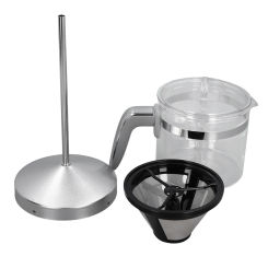 Food Processor Coffee Cup Stainless Steel Filter Funnel for Thermomix TM5 TM6 Coffee Brewing Accessories for Coffee Making