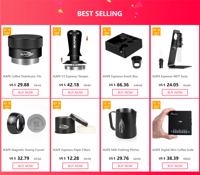 Description Picture 2 of itemIKAPE Espresso WDT Tools, Adjustable Espresso Stirrer for Barista, Needles Espresso Distributor Tool with Magnetic Stand