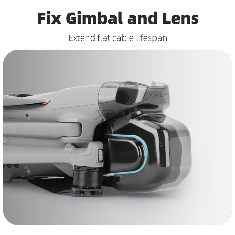 Description Picture 5 of itemSunnylife Gimbal Dustproof Protection Cover Anti-Scratch Dustproof Fixed Buckle Cover Lens Cap For DJI AIR 3S Drone Accessories