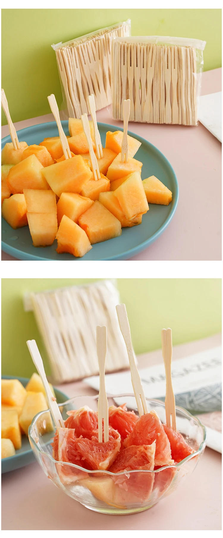 Description Picture 6 of itemDisposable Bamboo Sticks, Barbecue Tools, Natural BBQ Bamboo Skewers, Camping Party for Shish Kabob Catering Grill Fruit