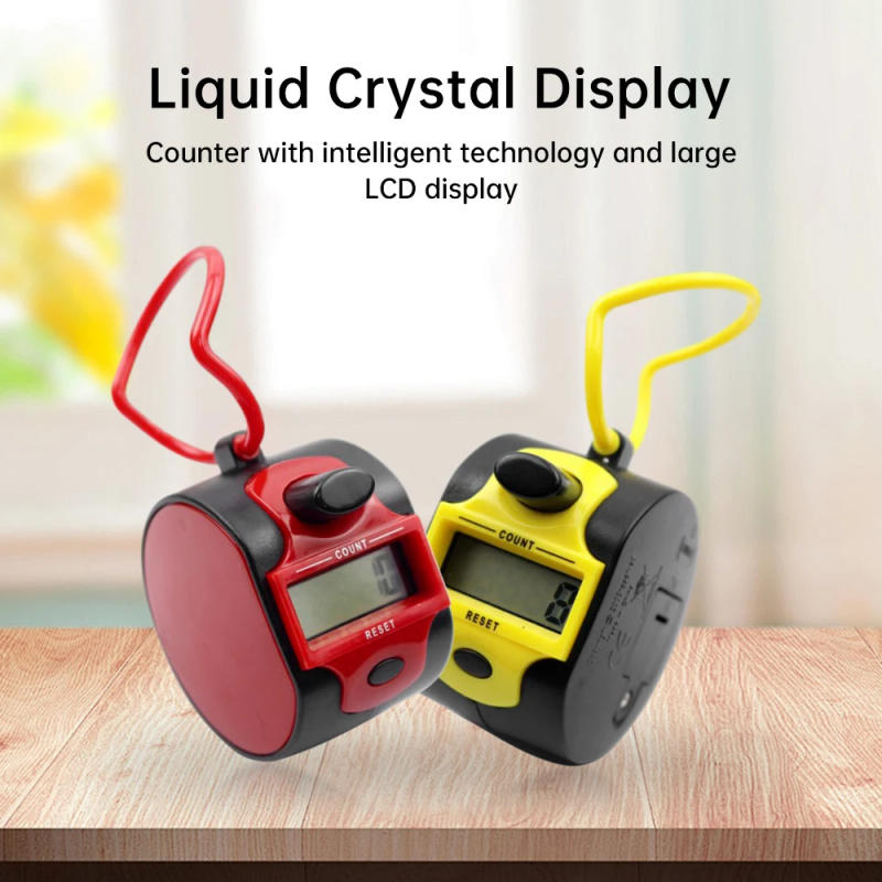 Description Picture 6 of itemHandheld 5 Digital Tally Counter Mechanical Manual Palm Clicker Number Count LCD Electronic Sports Counting Tool
