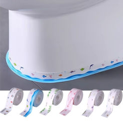 PVC Sealing Strip Kitchen Sink Edge Caulk Waterproof Tape Bathroom Toilet Self Adhesive Seam Strip Tape 3.8mm*3.2m