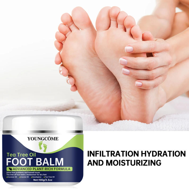 Description Picture 6 of itemTea Tree Oil Foot Cream Softens Dry Cracked Feet Removes Dead Skin Exfoliates Daily Foot Care Penetrates Moisturizes Nourishes