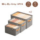 Grey 6PCS Mix