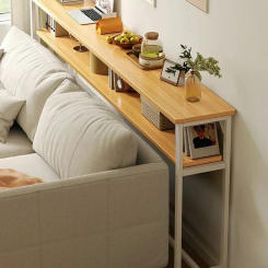 Sofa Frame, Storage Rack, Bedside Cabinet Bedside Bed Tail Bed Seam Storage Cabinet, Living Room Wall Household Long Shelf