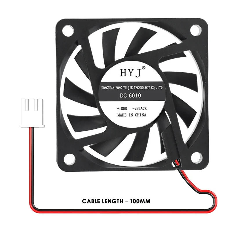 Description Picture 5 of item40mmx40mmx10mm 50mmx50mmx10mm 60mmx60mmx10mm 5V 2Pin DC Cooling Silent Fan CPU Coolers