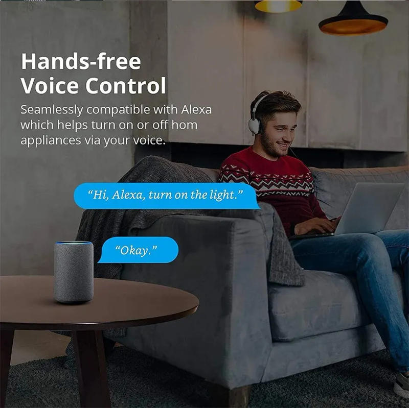 Description Picture 5 of item16A/20A Mini Tuya Smart Wifi Switch DIY Module 2-Way Control 433MHz Wireless Switch Smart Life APP Works With Alexa Google Home