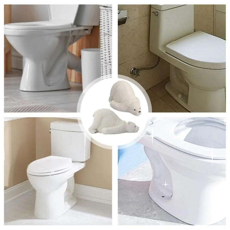 Description Picture 6 of itemDecorative Toilet Bolt Covers Caps 2 Pcs Resin Toilet Lid & Tank Covers Durable Toilet Bolt Caps Toilet Bolt Covers For Bathroom