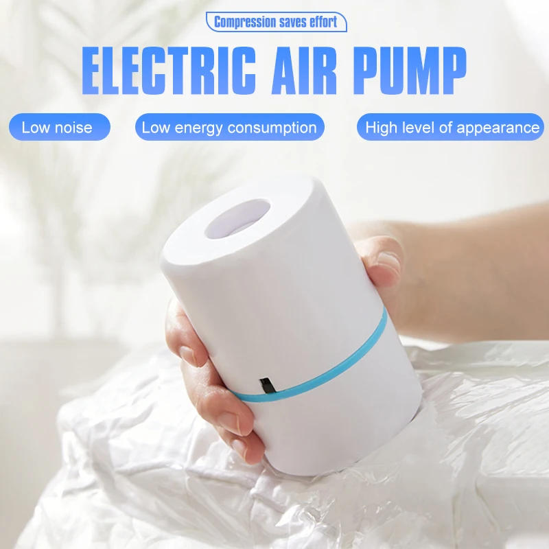 Description Picture 3 of itemPowerful Vacuum Pump Electric Air Pump Vacuum Sealed Compression Bag for Clothes Storage Bags Electric Sealer Machine