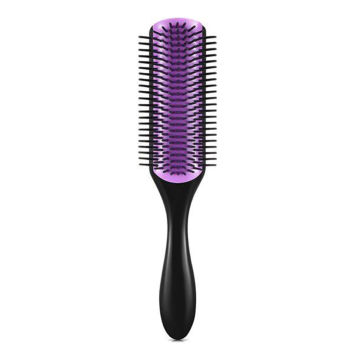 9 Rows Detangling Hairbrush Removable Barber Salon Hair Styling Brush Dry and Wet Dual Use Hairdressing Combs Hairdressing Tools