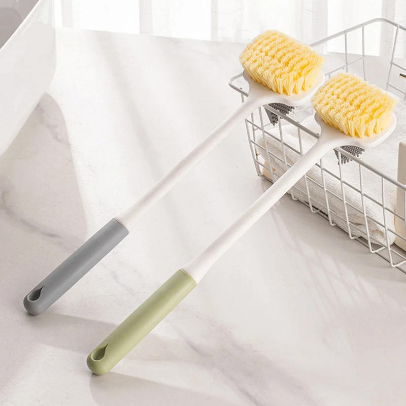 Description Picture 5 of itemComfort Long Handle Toe Cleaning Brush Foot Grinding Ergonomic Shower Foot Cleaning Tool Deep Cleaning Feet Scrubber For Seniors