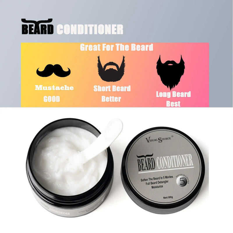 Description Picture 5 of itemSdotter 80g Straightening Correction Cream Beard Care Cream Men's Conditioner Beard Care Moisturize Beard D0E4