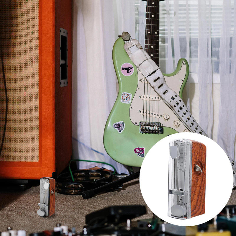 Description Picture 5 of itemMetronome Piano Musical Instruments Drum Bass Electronic Guitar Metronomes Metal Abs Violin Child Portable