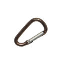 8mm Carabiner Spring Snap Hook Spring Link Hook Clip Hook D-ring Snap Hook Aluminum Backpack Hanging Keychain Not for Climbing