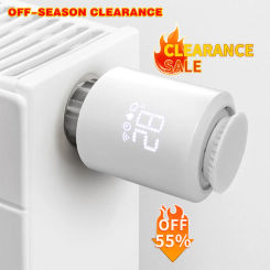 Tuya Smart ZigBee 3.0 TRV Radiator Actuator Valve Thermostatic Radiator Valve Temperature Controller Support Alexa Google Home