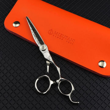 MIZUTANI SWORD Japanese Brand Hair Scissors Straight Cut Serrated Cut Barber Shop Professional Hair Cutting Tools