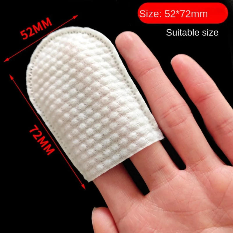 Description Picture 4 of item120pcs/Bag U-Shaped Pocket Cotton Pad Oral Cleaning Cotton Bag Soft Makeup Facial Cotton Pads Removing Pad Cosmetic Pad
