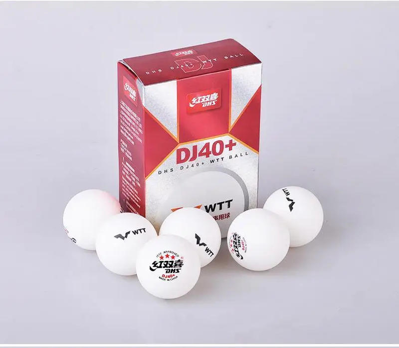 Description Picture 4 of itemOriginal DHS DJ40+ Ping Pong Balls 3 Stars Professional Table Tennis Balls DHS WTT ballS ABS New Material
