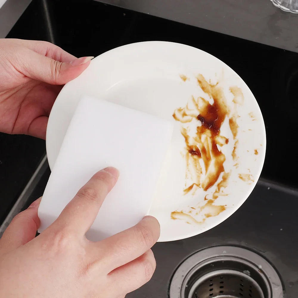 Description Picture 3 of itemMagic Sponge Cleaner Multi-functional Melamine Cleaning Sponges For Kitchen Dish Pot Household Bathroom Cleaning Tools