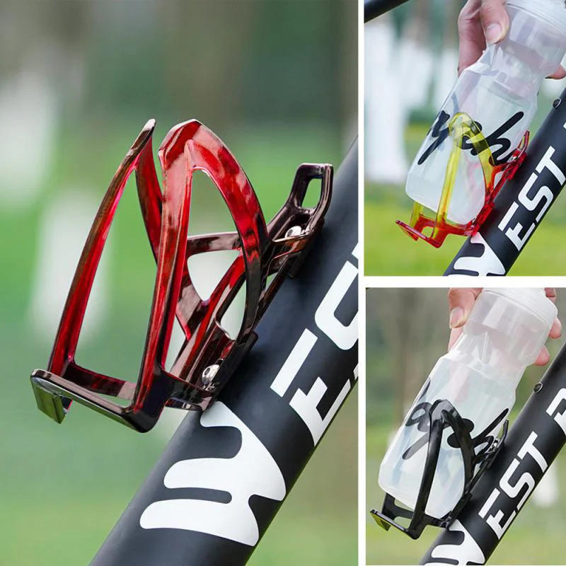 Description Picture 5 of itemBicycle Bottle Cages MTB Road Bicycle Water Bottle Holder Colorful Lightweight Cycling Bottle Bracket Bicycle Accessory