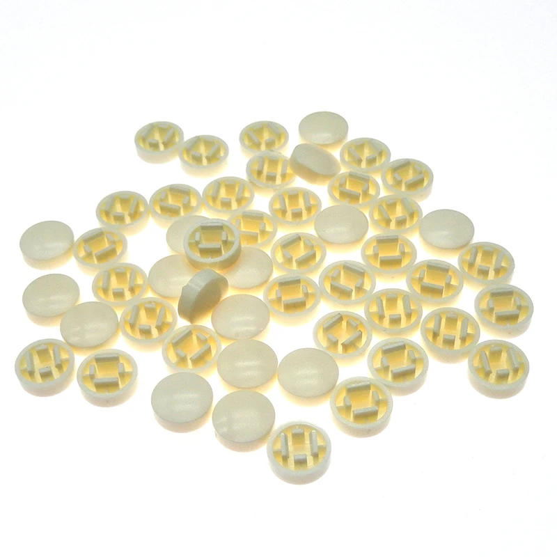 Description Picture 5 of item50PCS A25 Plastic Button Caps Push Switch Cap Size 4.8*9.8mm For B3F-4055 12*12*7.3mm Tactile Switches Push Button Tact Switch