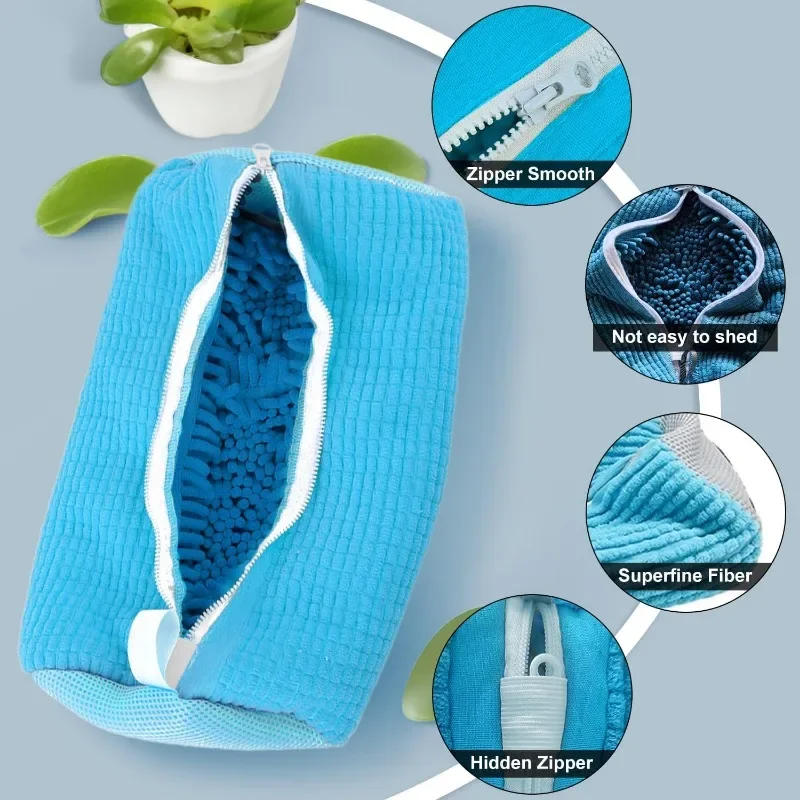 Description Picture 6 of itemShoe Laundry Net AntiDeformation Multifunctional Sneaker Washing Bag for Washing Machine Removes Dirt