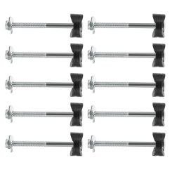 10 Pcs Screw Trampoline Screws Child Professional Iron Frame Anti Falling Fixator