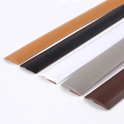 Threshold Edge Sealing Strip Overlap for Floor Board Carpet Pad Mat PVC Strip Anti Warping Green White Black Yellow Grey
