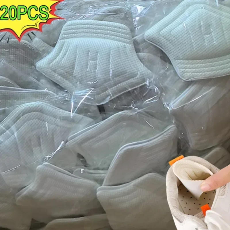 Description Picture 5 of item20Pcs Heel Insoles for Patch Heel Pads Sport Shoes Adjustable Size Feet Pad Insole Shoe Pads Protector Back Sticker Wholesale