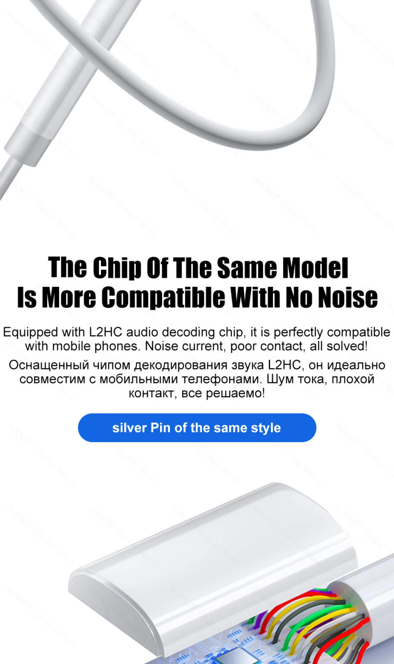 Description Picture 3 of itemOriginal Headphones For Apple iPhone 16 15 14 13 12 11 Pro Max Wired Earphones 7 8 Plus 3.5mm In-Ear Stereo Earbuds Accessories