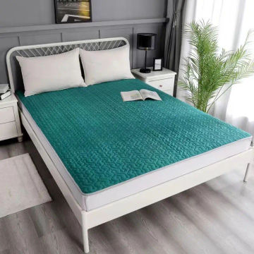 Quilted Breathable Bed Mattresses Comfortable Antibacterial Cushion Mattress Soft Quilt Mats Protective Pad Student Dormitory