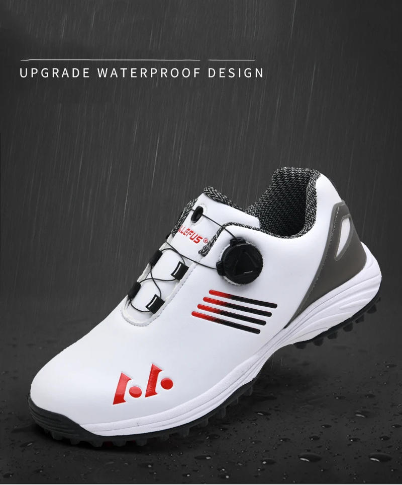 Description Picture 5 of itemMen's Golf Shoe Professional Golf Sport Sneakers Waterproof Trainers Golfing Anti-slip Shoes Comfortable Leisure Shoes