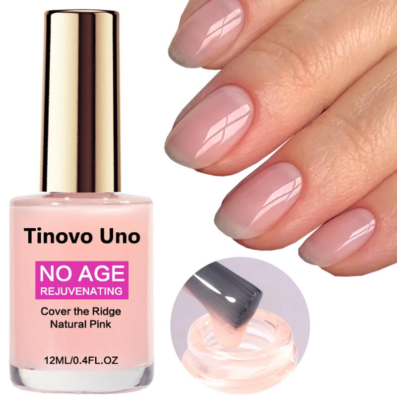 Description Picture 2 of itemTinovo Uno New Nail Strengthener and Growth Treatment No Age Natural Pink Nail Enhancer Hardener for Thin Soft Nails Repair Care