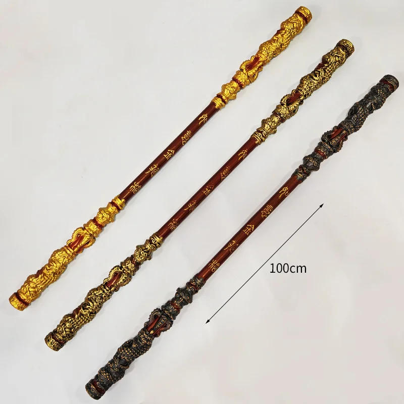 Description Picture 3 of item100cm PU Black Myth Wukong Cudgel Katana Real Full Size Wukong Weapon Japanese Katana Samurai Sword Sabre Kid Toy Anime Gift