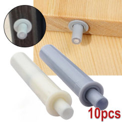 10 Pcs Push To Open-System Damper Buffer For Cabinet Door Cupboard Catch For Home Kitchen Furniture Hardware Accessories