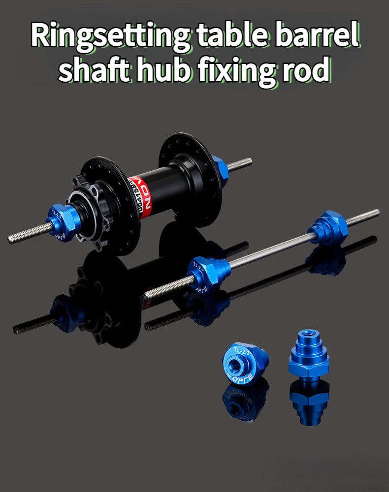 Description Picture 2 of itemBike Hub Thru Axle Adapter Adapter for Wheel Trimming Bracket 12/15/20mm Thru Axle Hub Fixing Bar Tool Bicycle Accessories