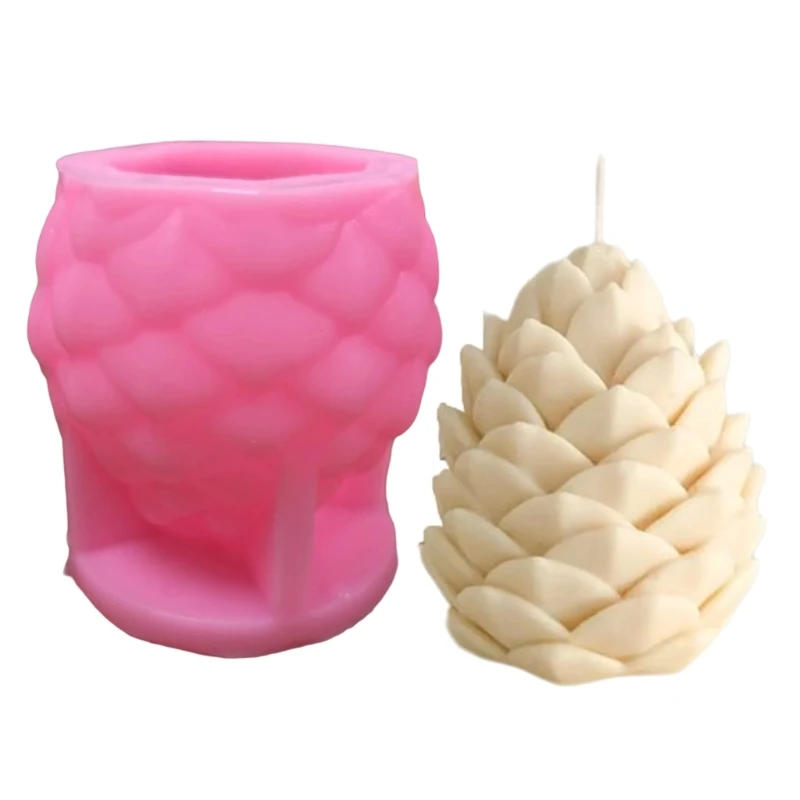 Description Picture 2 of itemPinecone Silicones Molds for Epoxy Resin, Pinecone Shaped Molds for Candle Soap Office Desk Decorations Drop Shipping
